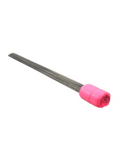 Stake Flags-21" Staff, 2-1/2"x3-1/2" Flag, Pink Fluorescent 100Pcs