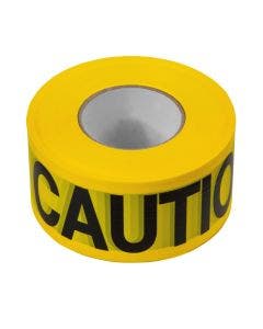 Barricade Tape-CAUTION 1000'x3"x2MiL