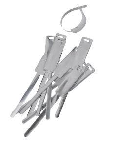 Blank Cable Tag-5-3/4" 28GA Aluminum 100pk