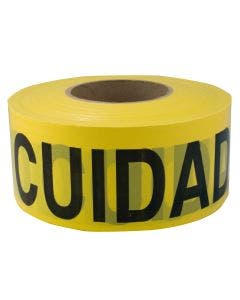 Barricade Tape-CAUTION/CUIDADO 1000'x3"x2Mil