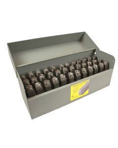 Stamp Set-3/16" Letter/Number includes Period 36Pcs.
