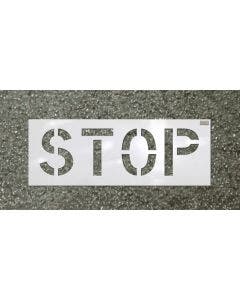 Stencil-STOP 12"x9" LDPE
