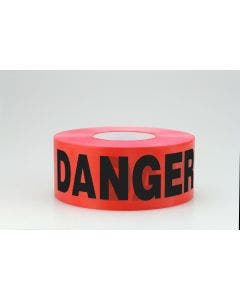 Barricade Tape-DANGER 1000'x3"x3Mil