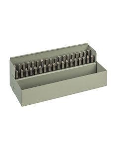Stamp Set-3/64" Letter/Number Heavy Duty 36Pcs.