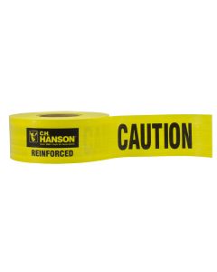 Barricade Tape-CAUTION 500'x3"x5Mil Reinforced