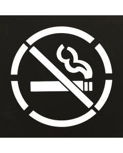 Stencil-(No Smoking Symbol) 15-1/2"Diameter PVC