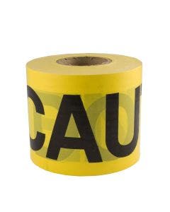 Barricade Tape-CAUTION 300'x3"x2Mil