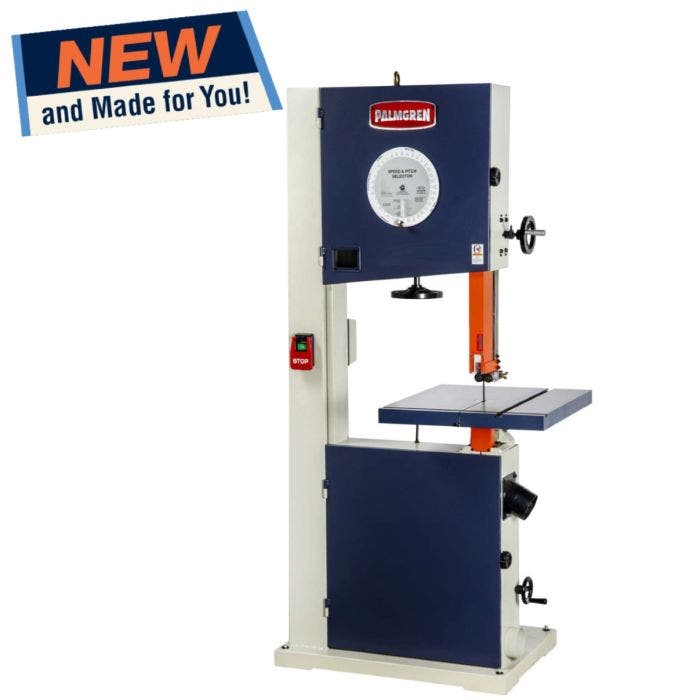 Palmgren 20 Vertical Wood Metal Band Saw Precision Cutting for Wood and Metal