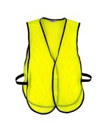 Safety Vest-Soft Mesh Lime Fluorescent