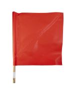 Traffic Flag-24" Wood Handle, Nylon Flag