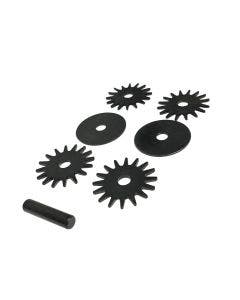 Replacement Grinding Wheel Cutter (4) with Pin and Washers