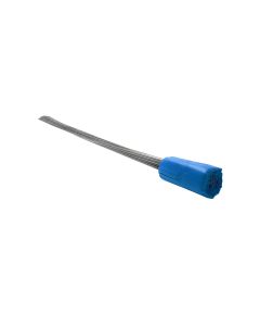Stake Flags Blue 21" Staff, 4"x5" Flag (1000 flags)