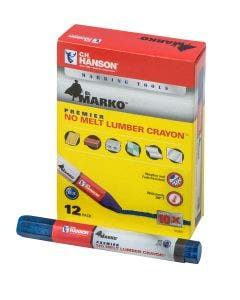 El Marko® Lumber Crayon-Premier Blue (12 pack)