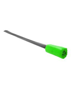 Stake Flags Lime Fluorescent  21" Staff, 4"x 5" Flag (1000 flags)
