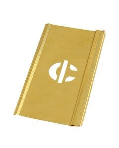 Stencil Sort-1" Brass Gothic Cent