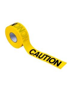 CAUTION Barricade Tape Display Box 1000' x 3"x 3Mil (12 rolls)