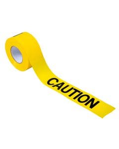 CAUTION Barricade Tape 1000' x 3"x 2Mil (12 rolls)
