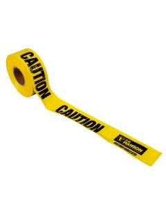 CAUTION Barricade Tape 500'x 3"x 5Mil Reinforced (8 rolls)