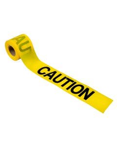 CAUTION Barricade Tape Display Box 300'x 3"x 2Mil (16 rolls)
