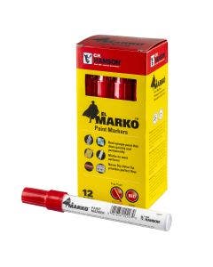 El Marko® Paint Marker-Red (12 pack)