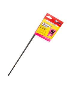 Stake Flags Pink Fluorescent 15" Staff, 2-1/2"x3-1/2" Flag (120 flags)