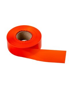 Flag Tape Orange 300'x 1-3/16"x 2Mil (12 rolls)