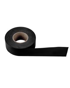 Flag Tape Black 300'x 1-3/16"x 2Mil (12 rolls)