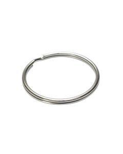 Split Key Ring 1" Steel 100 Pack