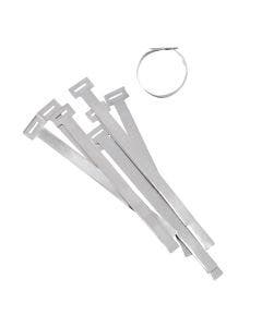 Cable Tag-6-3/4" 28GA Aluminum 100 Pack