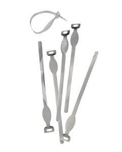 Cable Tag-6-1/2" 590 Aluminum 100 Pack