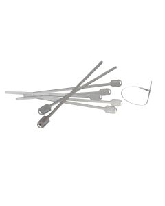 Cable Tag-11" 593 Aluminum 100 Pack
