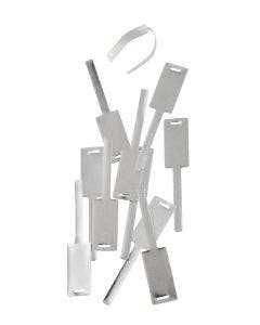 Cable Tag-Die #3527 Aluminum 50 Pack