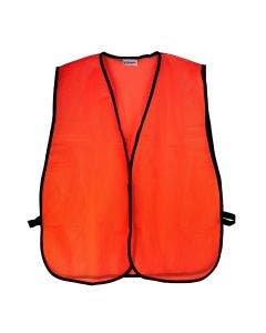 Safety Vest-Soft Mesh Orange Fluorescent