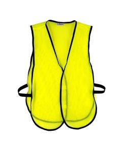 Safety Vest-Soft Mesh Lime Fluorescent