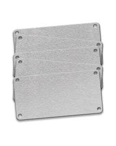 Tag-4 Corner 1-1/2"x 3" Aluminum 10 Pack