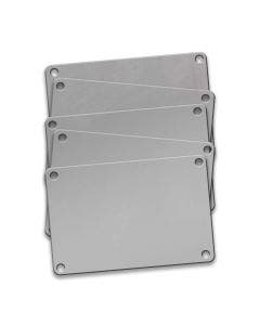 Tag-4 Corner 2"x 3" Stainless Steel 10 pack