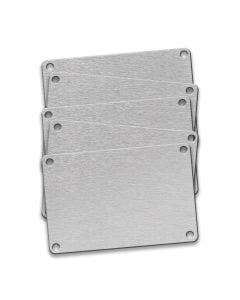 Tag-4 Corner 2"x 3" Aluminum 5 Pack