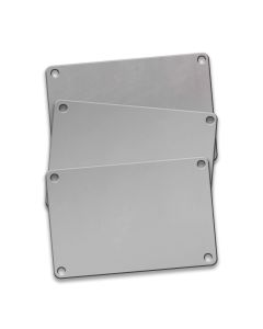 Tag-4 Corner 2"x 3" Stainless Steel 3 pack