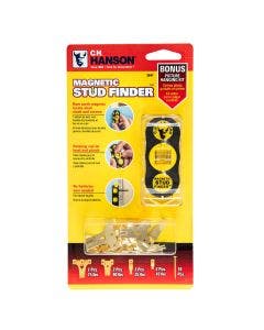 Magnetic Stud Finder with Picture Hanging Kit 