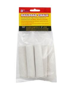 Railroad Chalk-White 6 piece per pack -carded (36 pack)