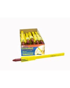 Combomark-Red Lumber Crayon/Carpenter Pencil