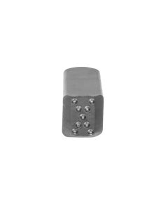 Stamp Sort-3/8" Dot Design X