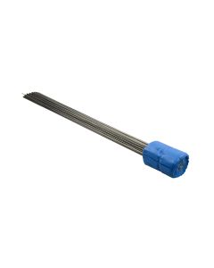 Stake Flags Blue 21" Staff, 2-1/2"x 3-1/2" Flag, (1000 flags)