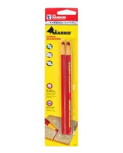El Marko® China Marker-Red 2-Piece Carded (12 pack)