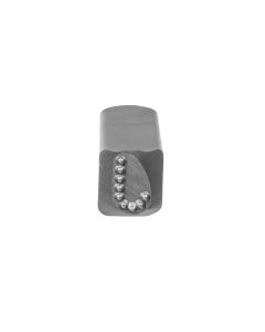 Stamp Sort-3/8" Dot Design J