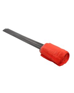 Stake Flags Orange Flourescent  21" Staff, 4"x5" Flag (1000 flags)