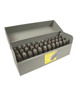 Stamp Set-1/4" Letter/Number Standard 36 Pieces