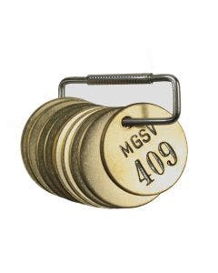 Spring Sleeve Check Ring Chrome Plated 100 Pack