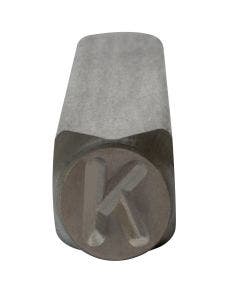 Stamp Sort-1/8" Reversed K