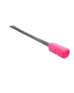 Stake Flags Pink Flourescent  30" Staff, 4"x5" Flag (1000 flags)